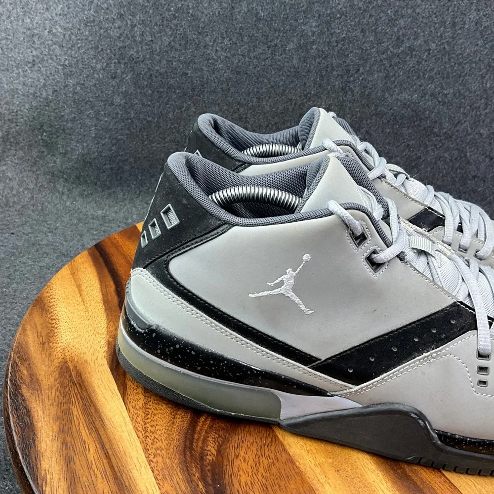 Jordan Flight 23 Wolf Grey Pure Platinum Black Mens 11.5 Athletic Sneaker